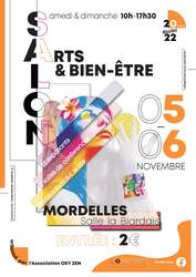 Affiche Salon Arts et Bien-être à Mordelles les 5 et 6 novembre (...)